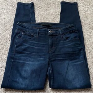 Joe’s Jeans Flawless The Icon mid-rise skinny ankle dark wash jeans size 28(4-6)